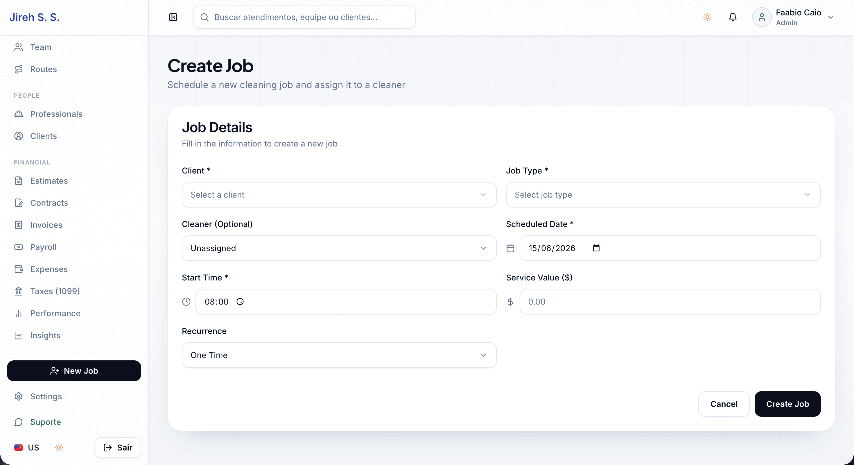 New job
